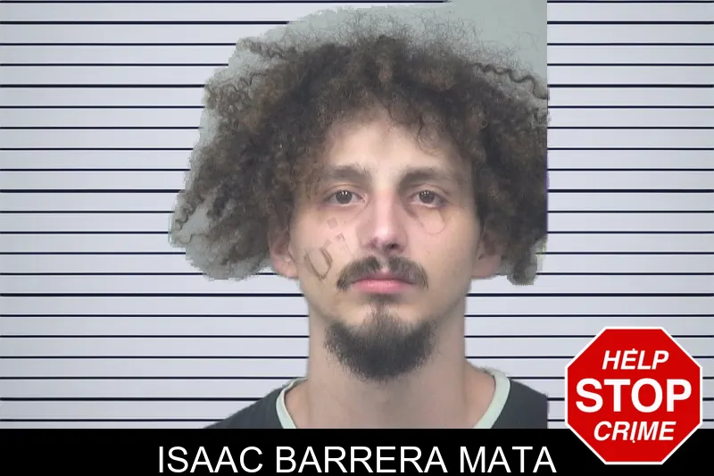Isaac Barrera Mata mugshot