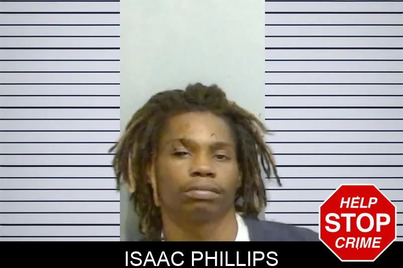 Isaac Phillips mugshot