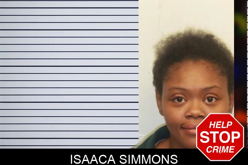 Isaaca Simmons mugshot
