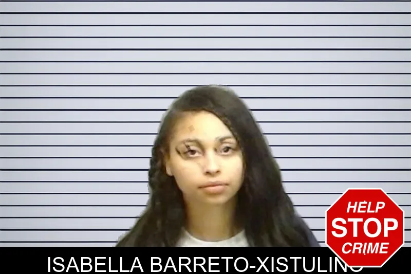 Isabella Barreto-Xistulino mugshot