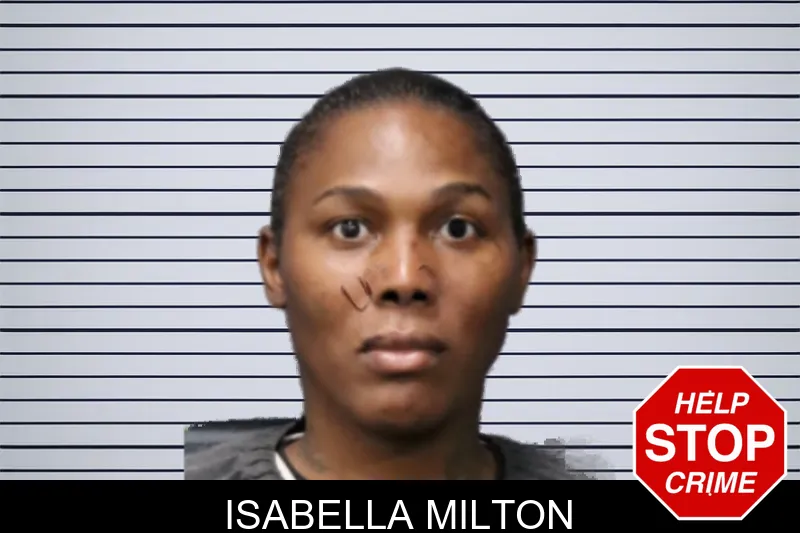 Isabella Milton mugshot