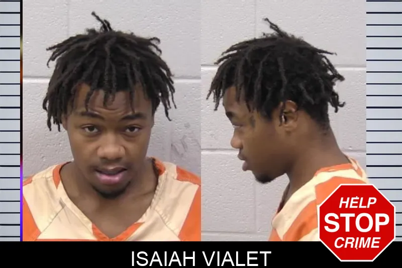 Isaiah Vialet mugshot