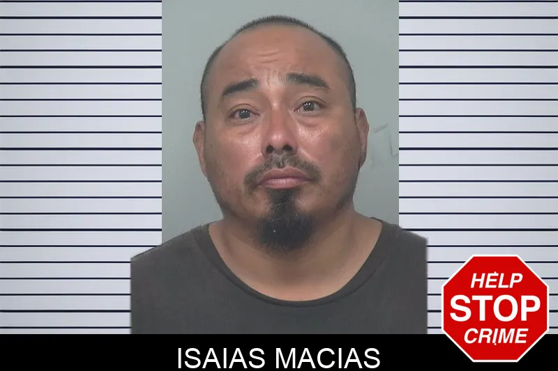 Isaias Macias mugshot