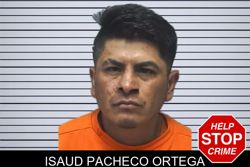 Isaud Pacheco Ortega mugshot