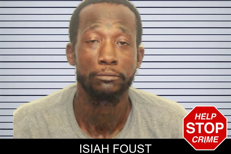 Isiah Foust mugshot