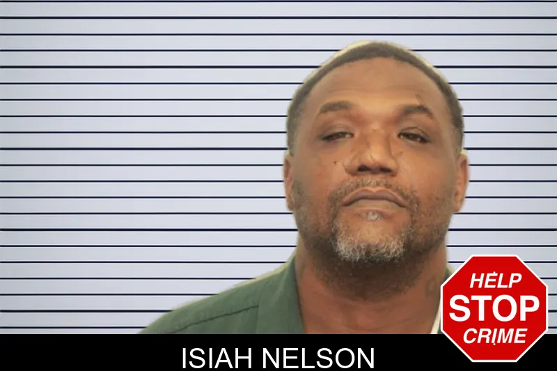 Isiah Nelson mugshot