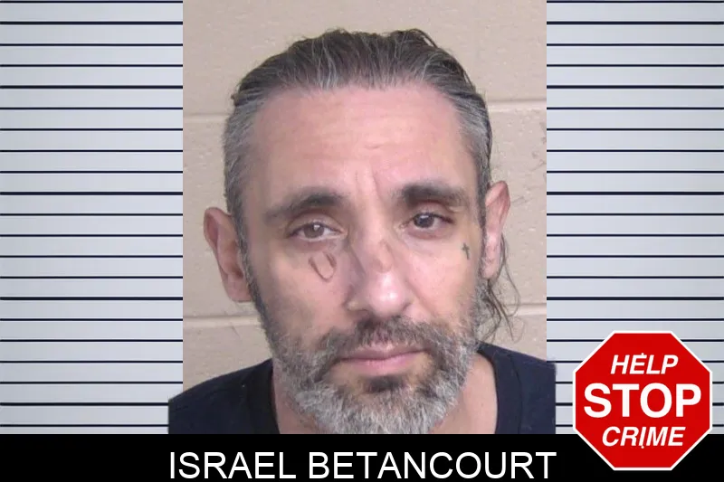 Israel Betancourt mugshot