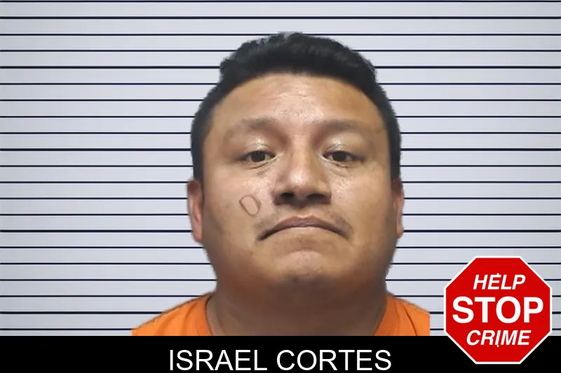 Israel Cortes mugshot