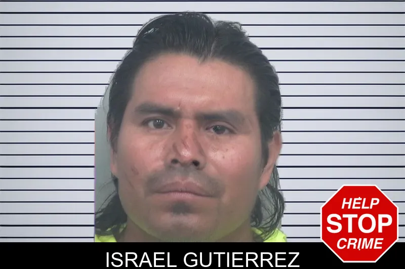 Israel Gutierrez mugshot