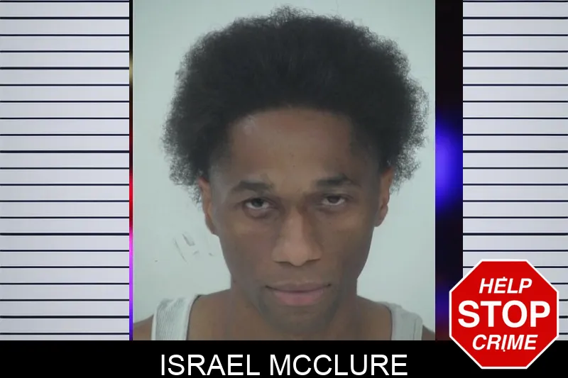 Israel McClure mugshot