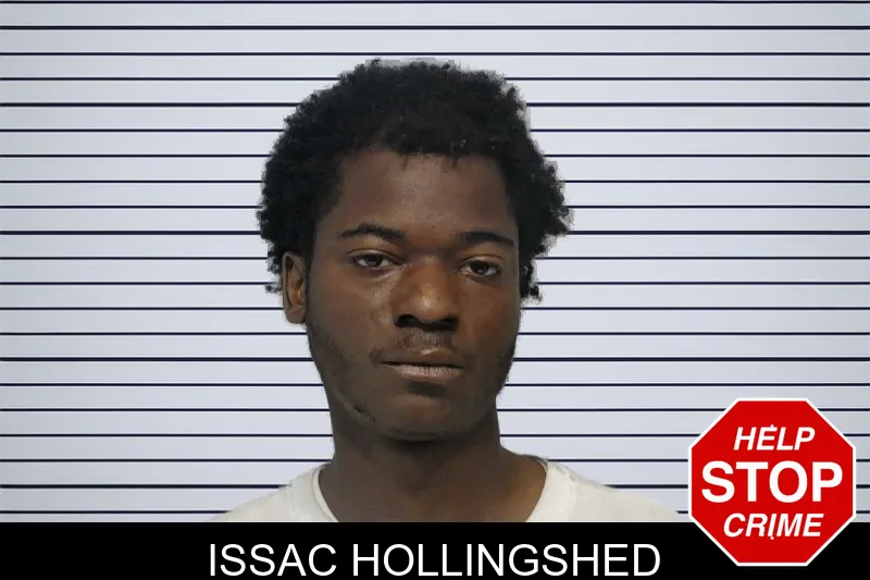 Issac Hollingshed mugshot