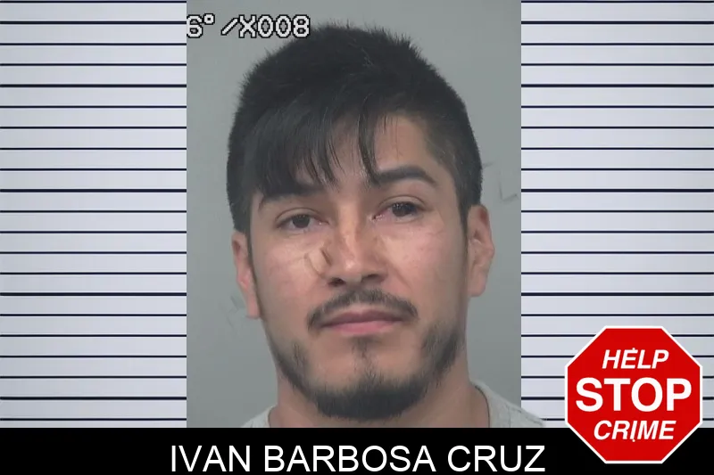 Ivan Barbosa Cruz mugshot