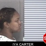 Iya Carter mugshot