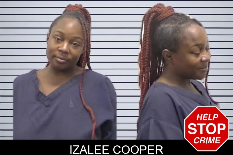 Izalee Cooper mugshot