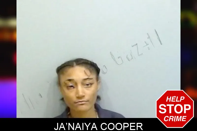 Ja’Naiya Cooper mugshot