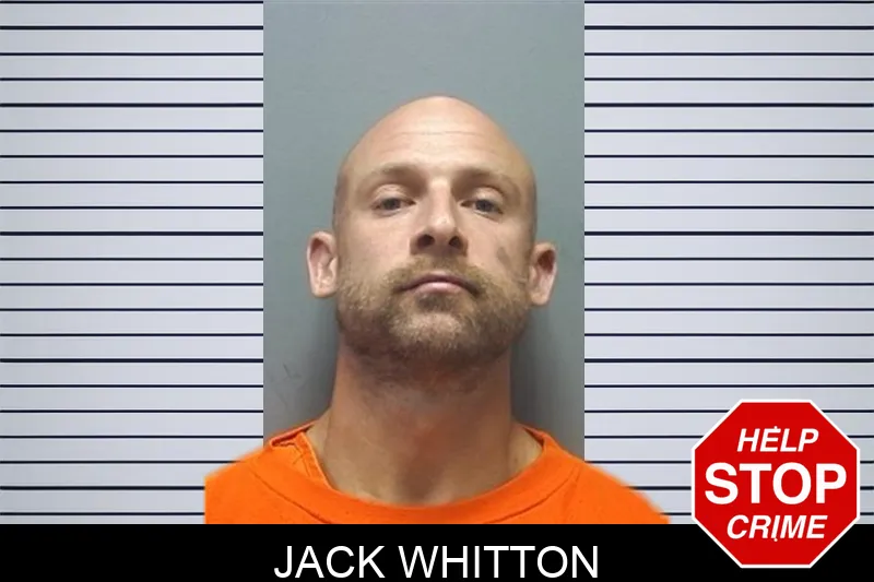 Jack Whitton mugshot