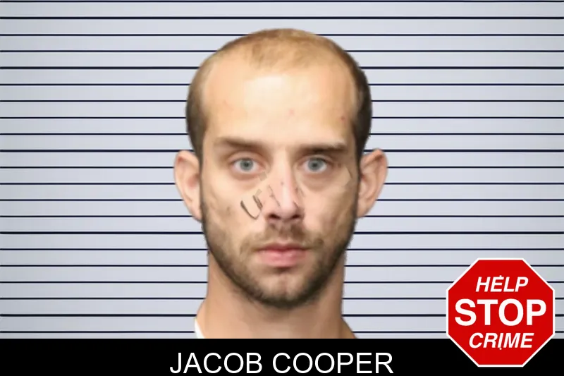 Jacob Cooper mugshot