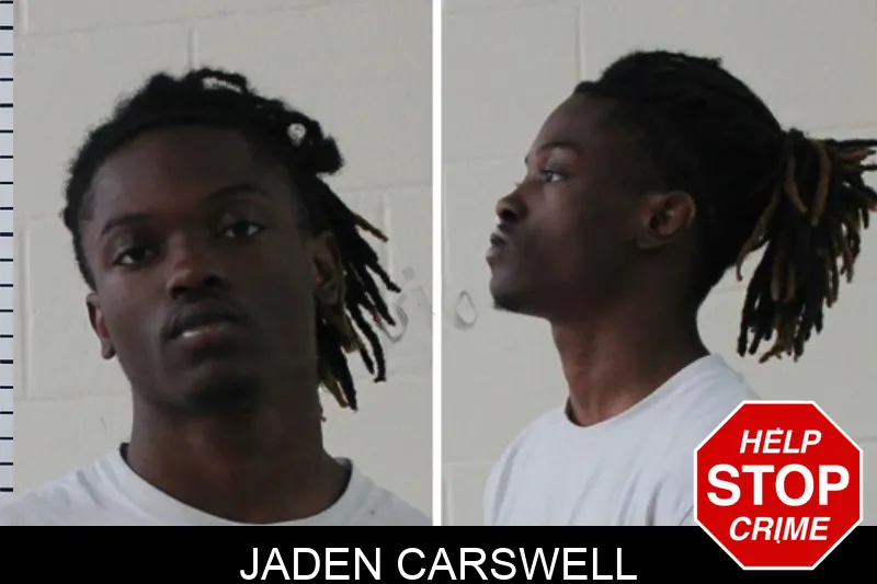 Jaden Carswell mugshot