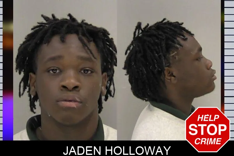 Jaden Holloway mugshot