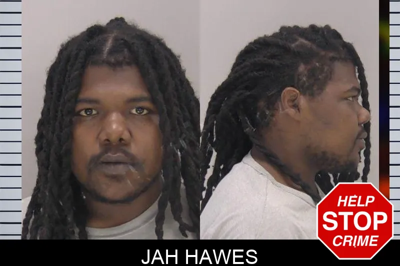 Jah Hawes mugshot