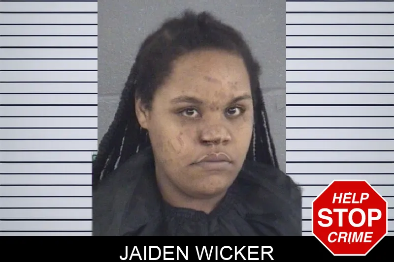 Jaiden Wicker mugshot