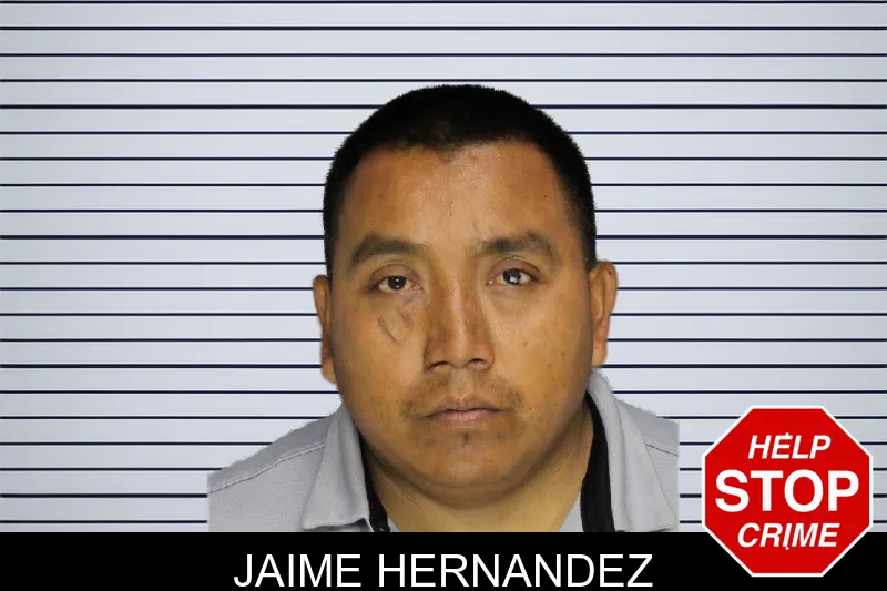 Jaime Hernandez mugshot