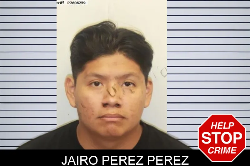 Jairo Perez Perez mugshot