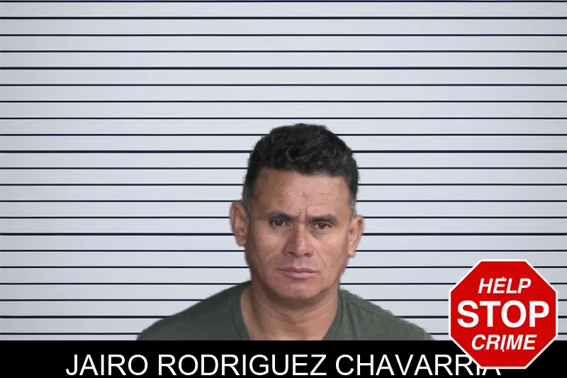 Jairo Rodriguez Chavarria mugshot