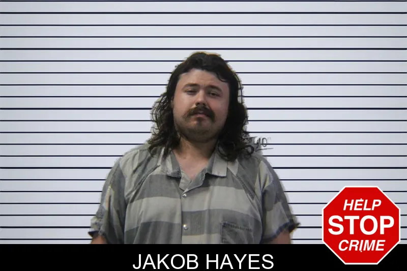 Jakob Hayes mugshot
