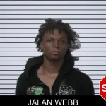 Jalan Webb mugshot