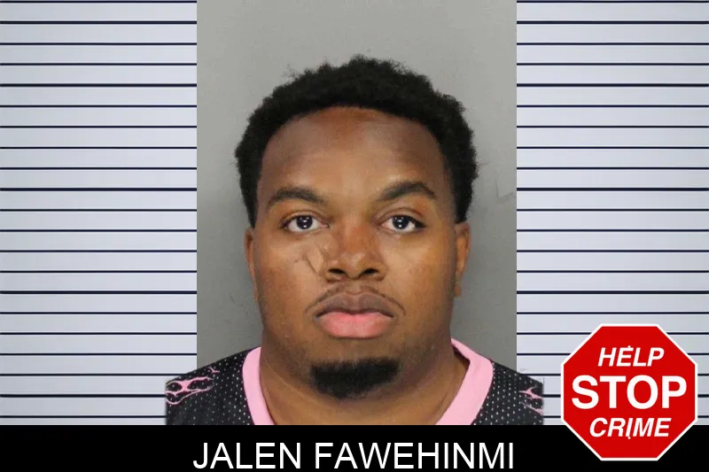 Jalen Fawehinmi mugshot