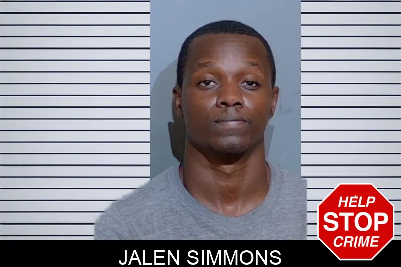 Jalen Simmons mugshot