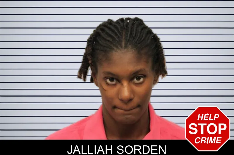 Jalliah Sorden mugshot