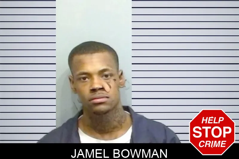 Jamel Bowman mugshot