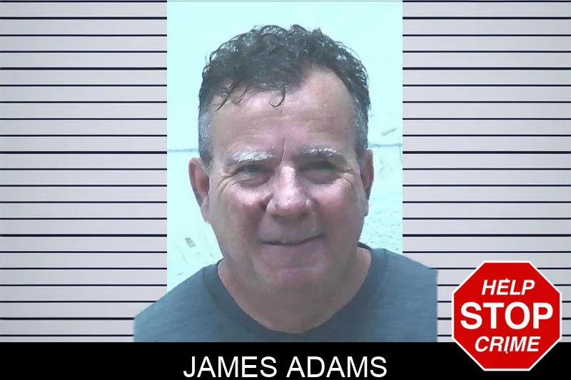 James Adams mugshot
