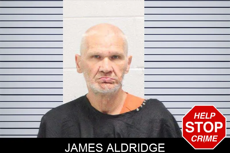 James Aldridge mugshot