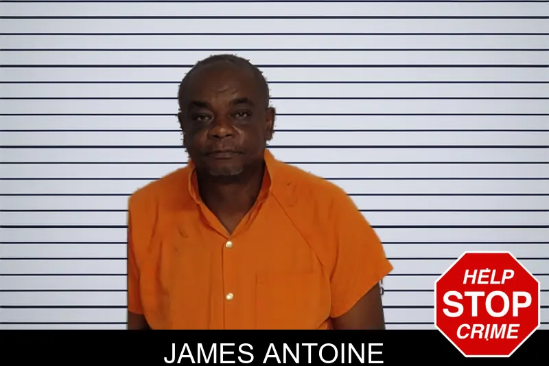 James Antoine mugshot