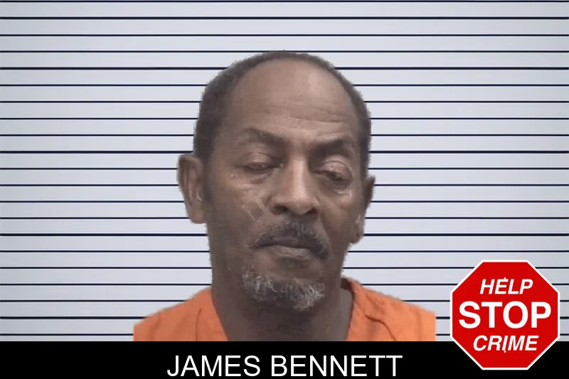 James Bennett mugshot