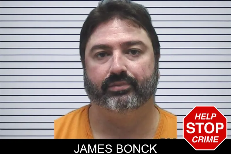 James Bonck mugshot