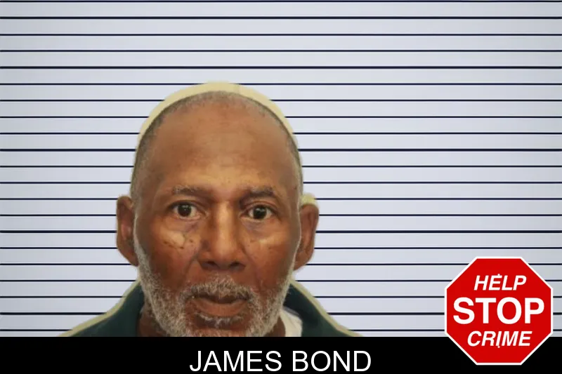 James Bond mugshot