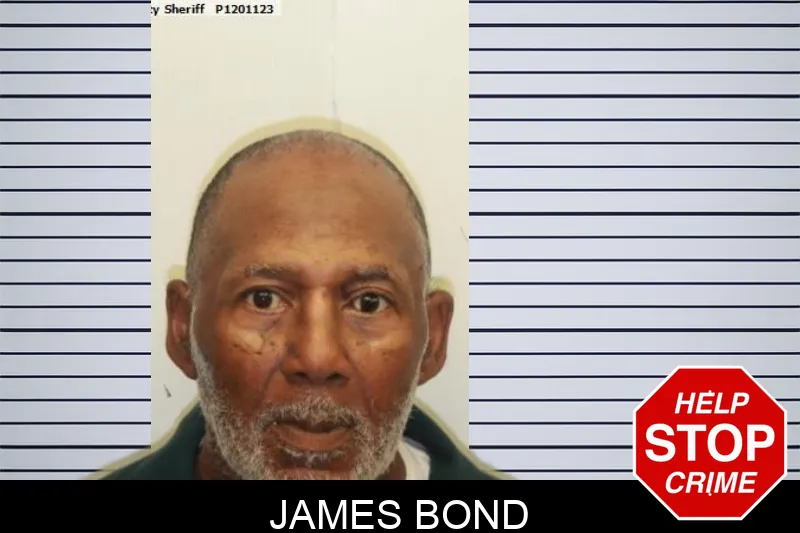James Bond mugshot