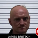 James Britton mugshot
