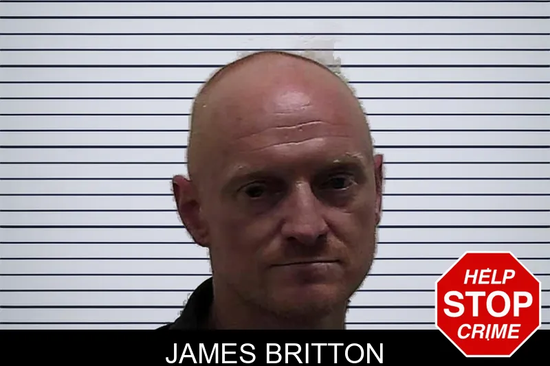 James Britton mugshot