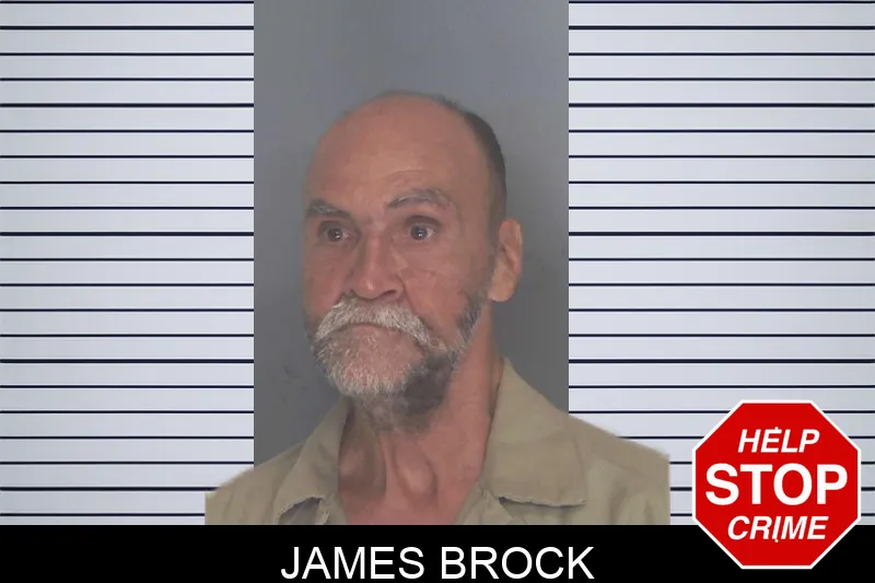 James Brock mugshot