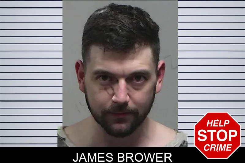 James Brower mugshot