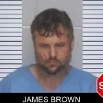 James Brown mugshot