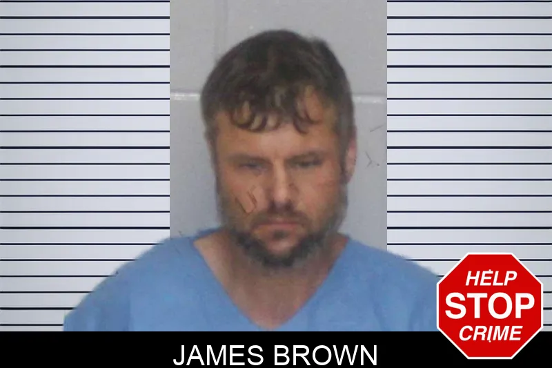 James Brown mugshot