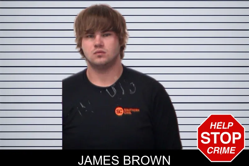 James Brown mugshot