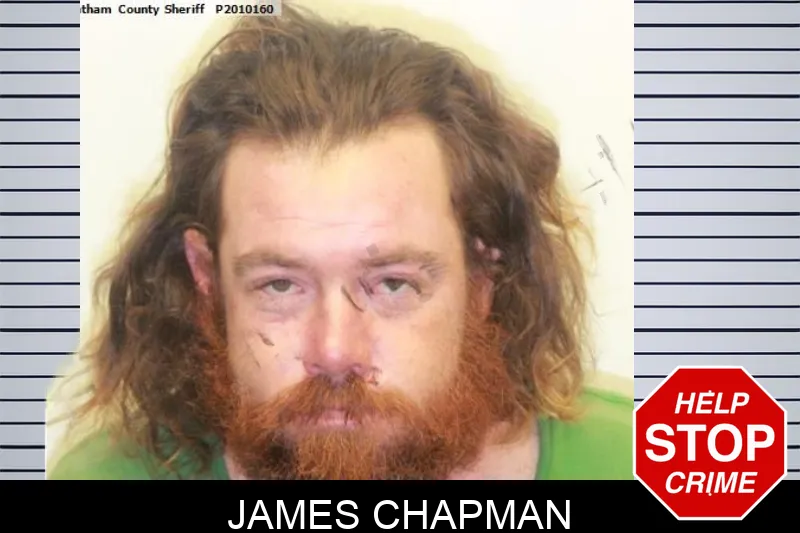 James Chapman mugshot