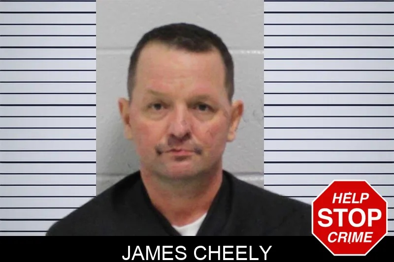 James Cheely mugshot